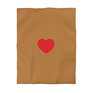 Microfiber Duvet Cover Heart