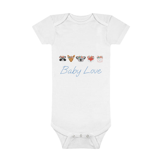 Onesie® Organic Baby Bodysuit Baby Love