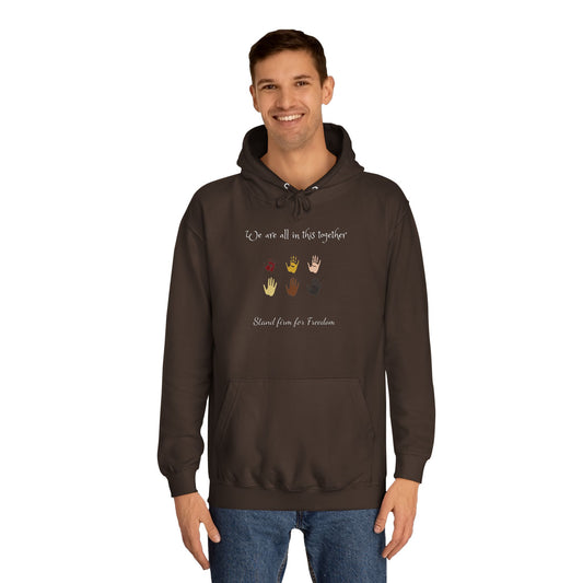 Hands On - Unisex College Hoodie