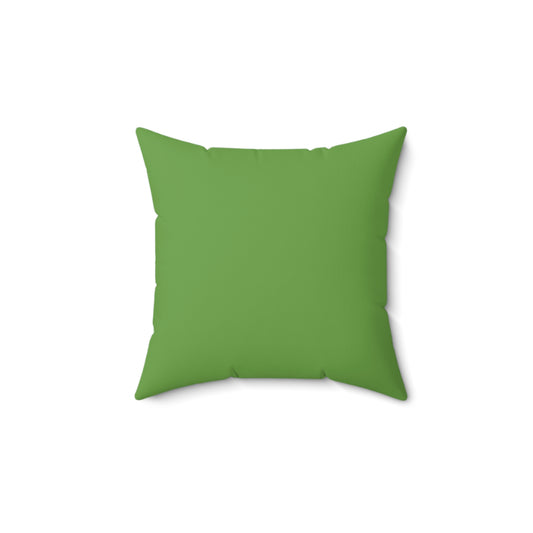 Faux Suede Square Pillow in fun pattern