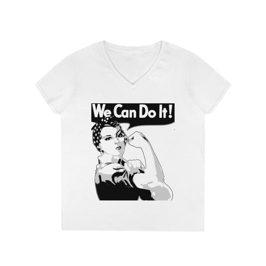 We Can Do It! Ladies 100% cotton T-shirt