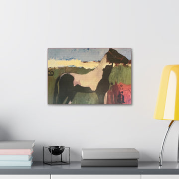 Canvas Western Art Horse copy for your home!