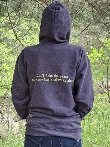 Cozy ’Til I Eat Zip Hoodie — Relaxed Zip-Up Sweatshirt with Yellow Script