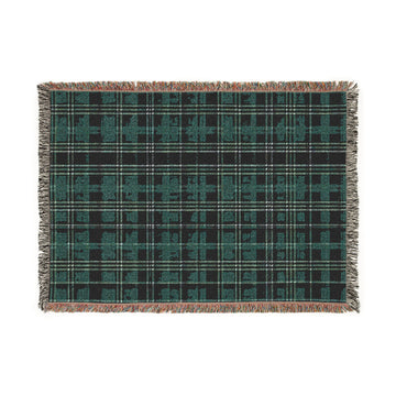 Woven Cotton Fringe in Tartan plaid