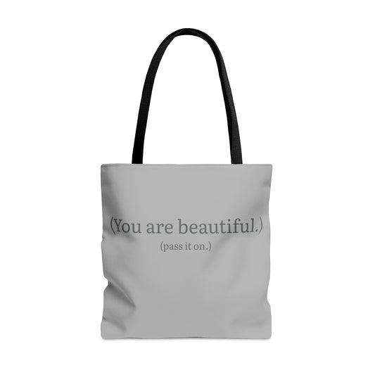 AOP Tote Bag  Carry your make-up, books, lunch, hair products!