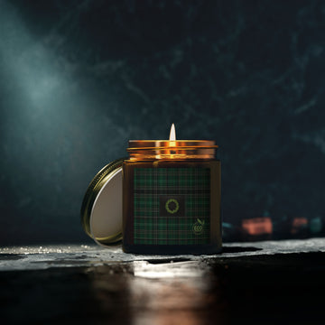 Scented Candles, Coconut Apricot Wax  9oz amber glass