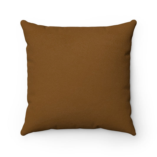 Faux Suede Square Pillow from the Horse collection