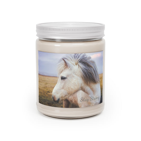 Aromatherapy Candles, Stay strong Horse