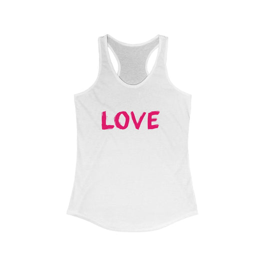 Racerback Tee shirt from the Love Collection