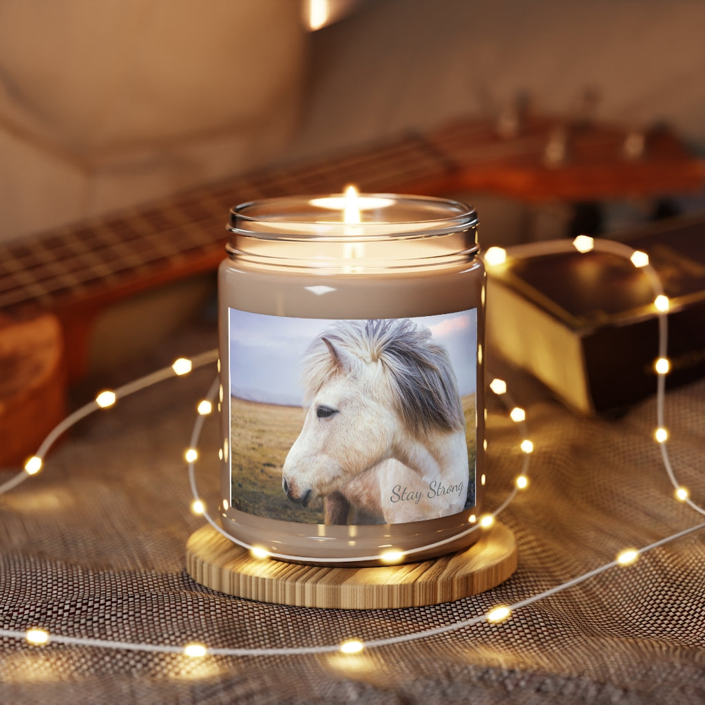 Aromatherapy Candles, Stay strong Horse