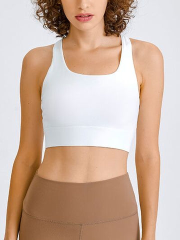 Double Take Square Neck Racerback Cropped Tank Top